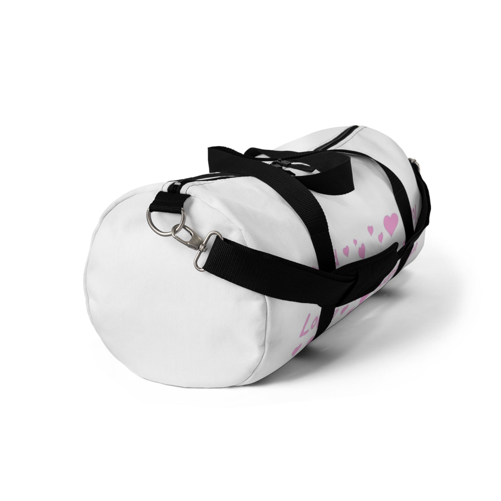 Positive Words Heartburst Design — Duffel Bag