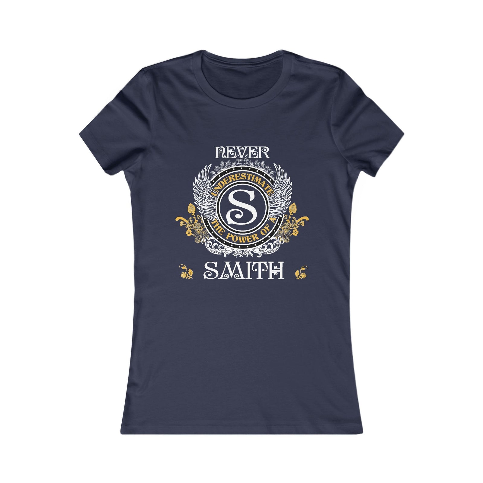 Never Underestimate the Power of a Smith — Women Tee