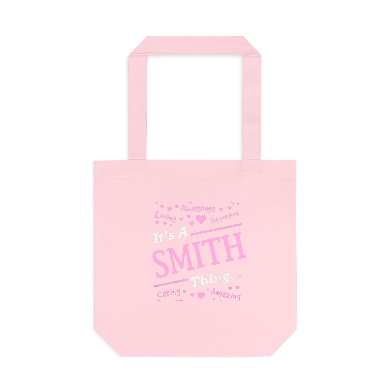 Positive Words Heartburst Design — Cotton Tote Bag
