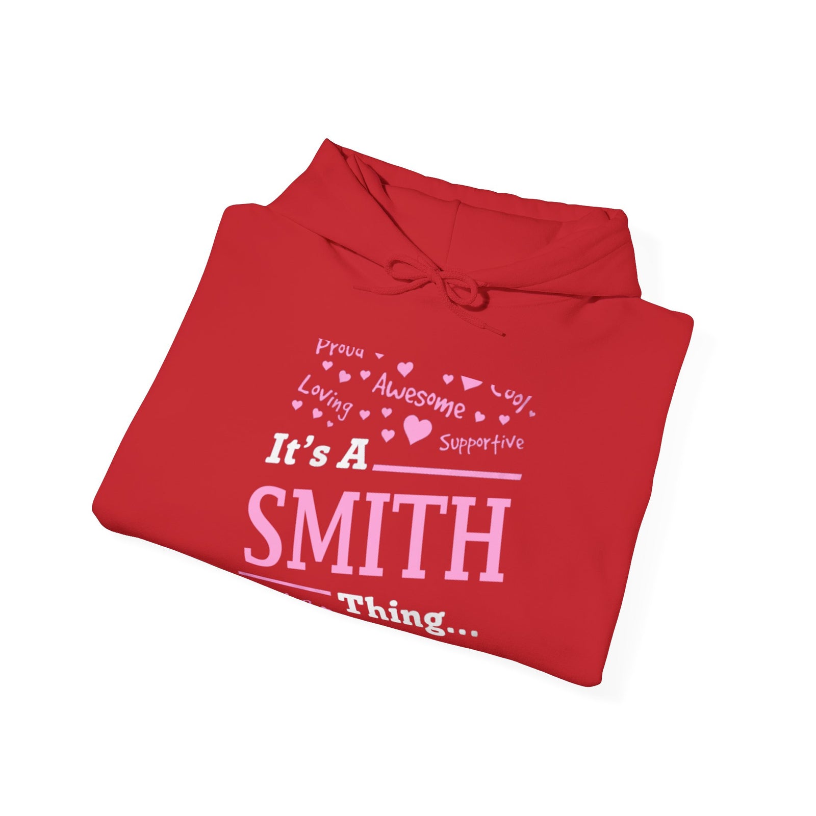 Positive Words Heartburst Design — Hoodie