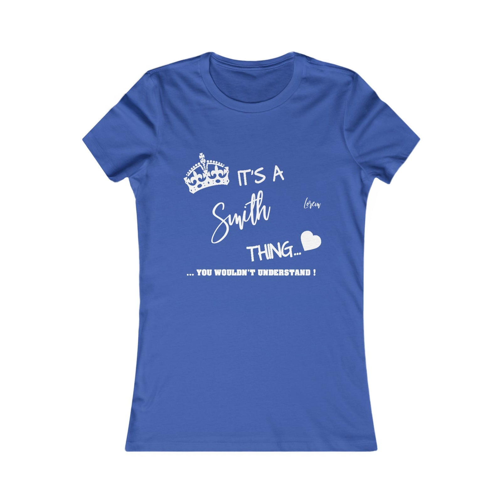 White Floral Line Art with Inspirational Text — Women Tee