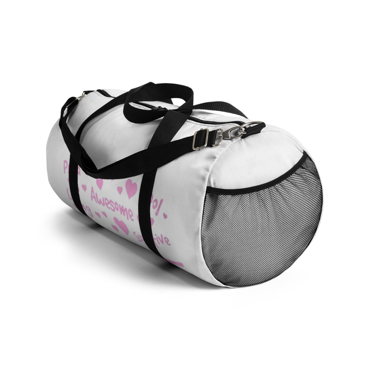 Positive Words Heartburst Design — Duffel Bag