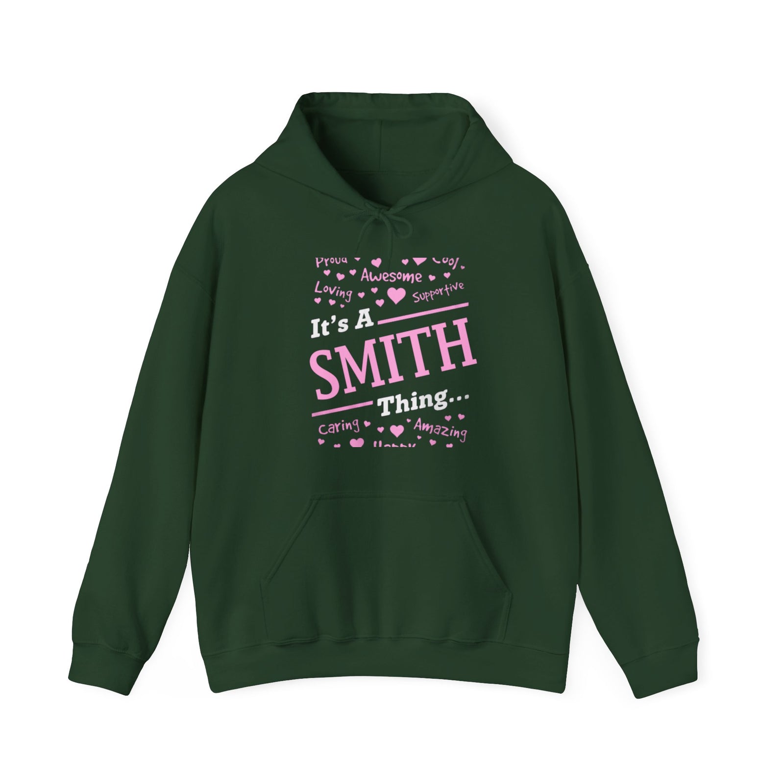 Positive Words Heartburst Design — Hoodie