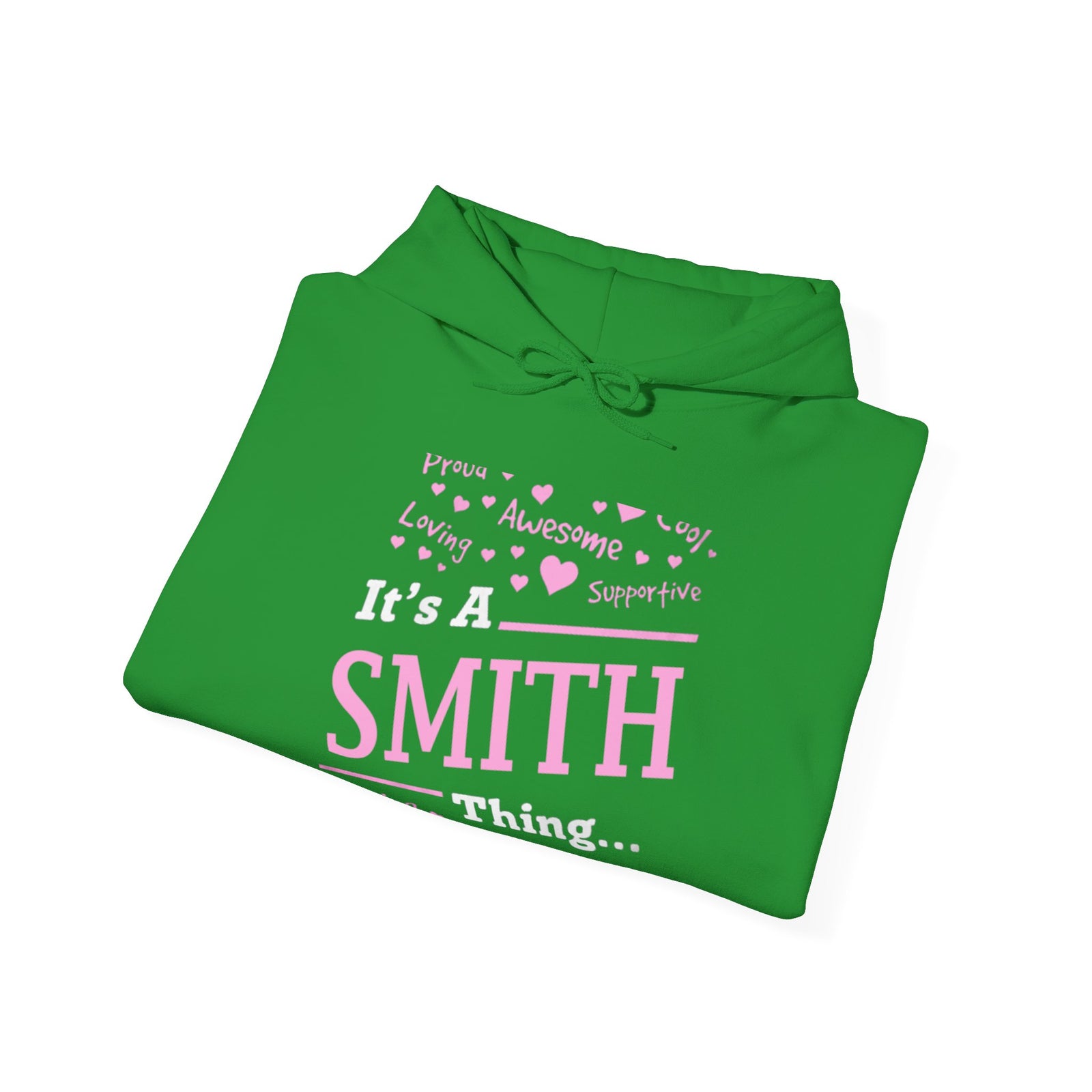 Positive Words Heartburst Design — Hoodie