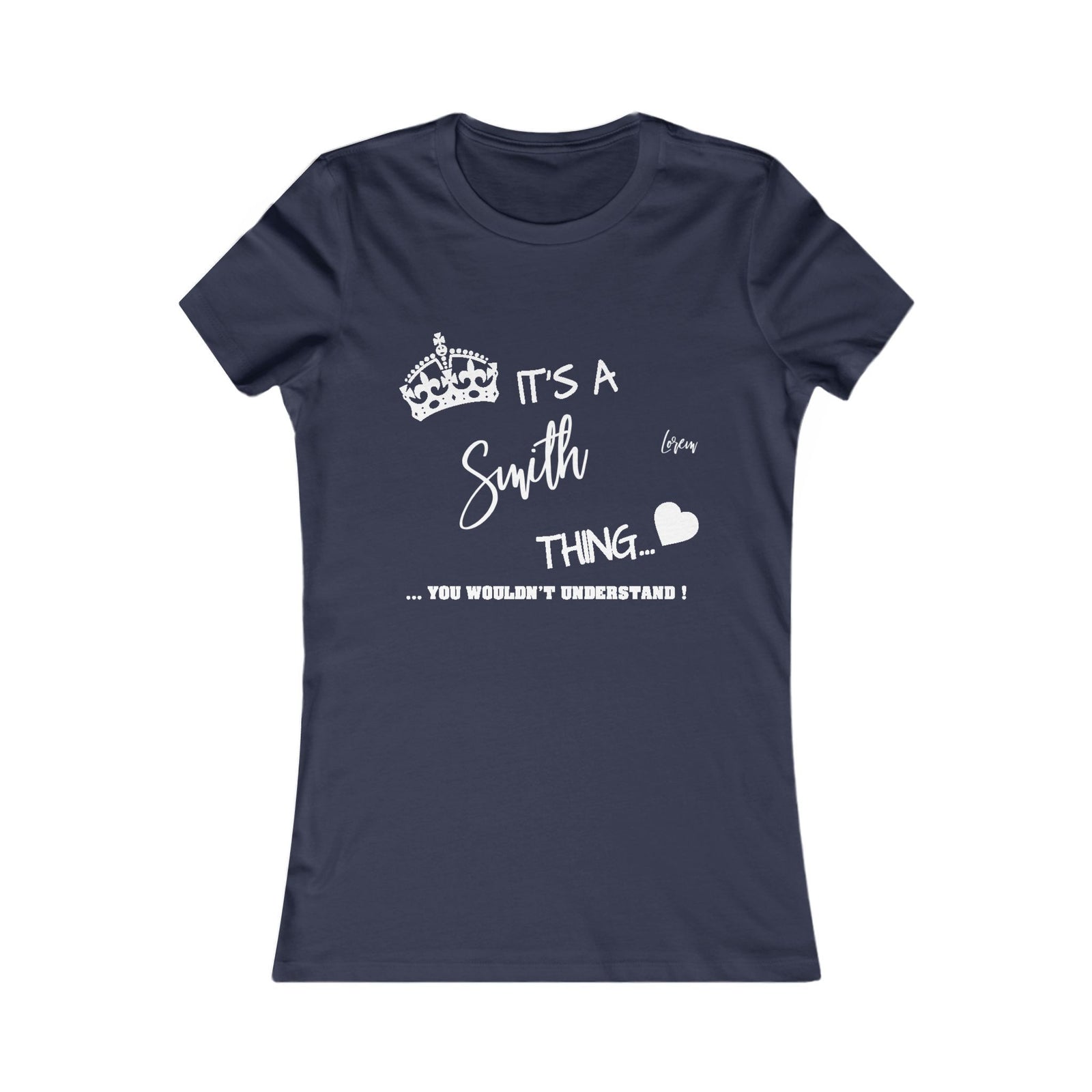 White Floral Line Art with Inspirational Text — Women Tee