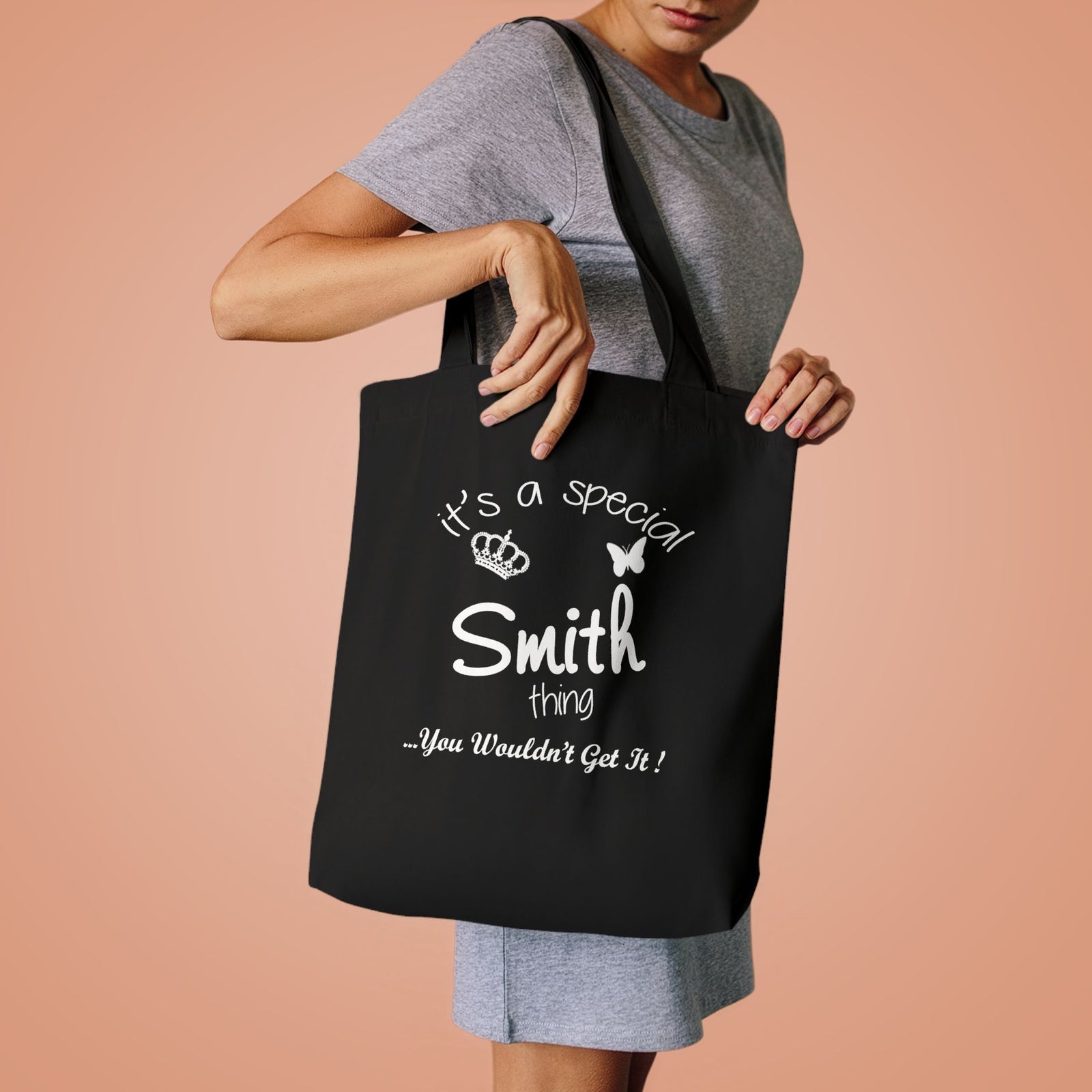 Inspirational Butterfly Light Design — Cotton Tote Bag
