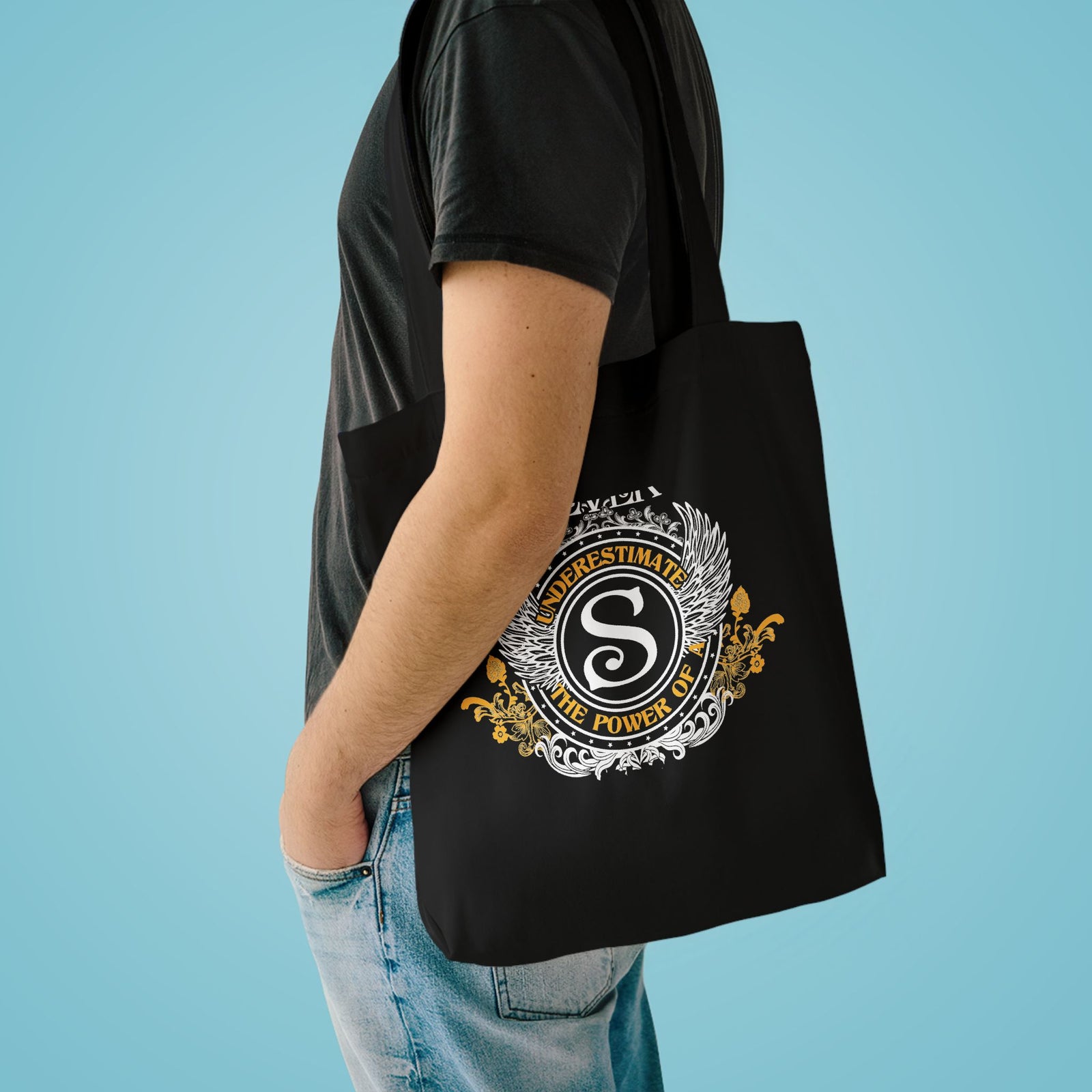 Never Underestimate The Power of a Smith — Cotton Tote Bag