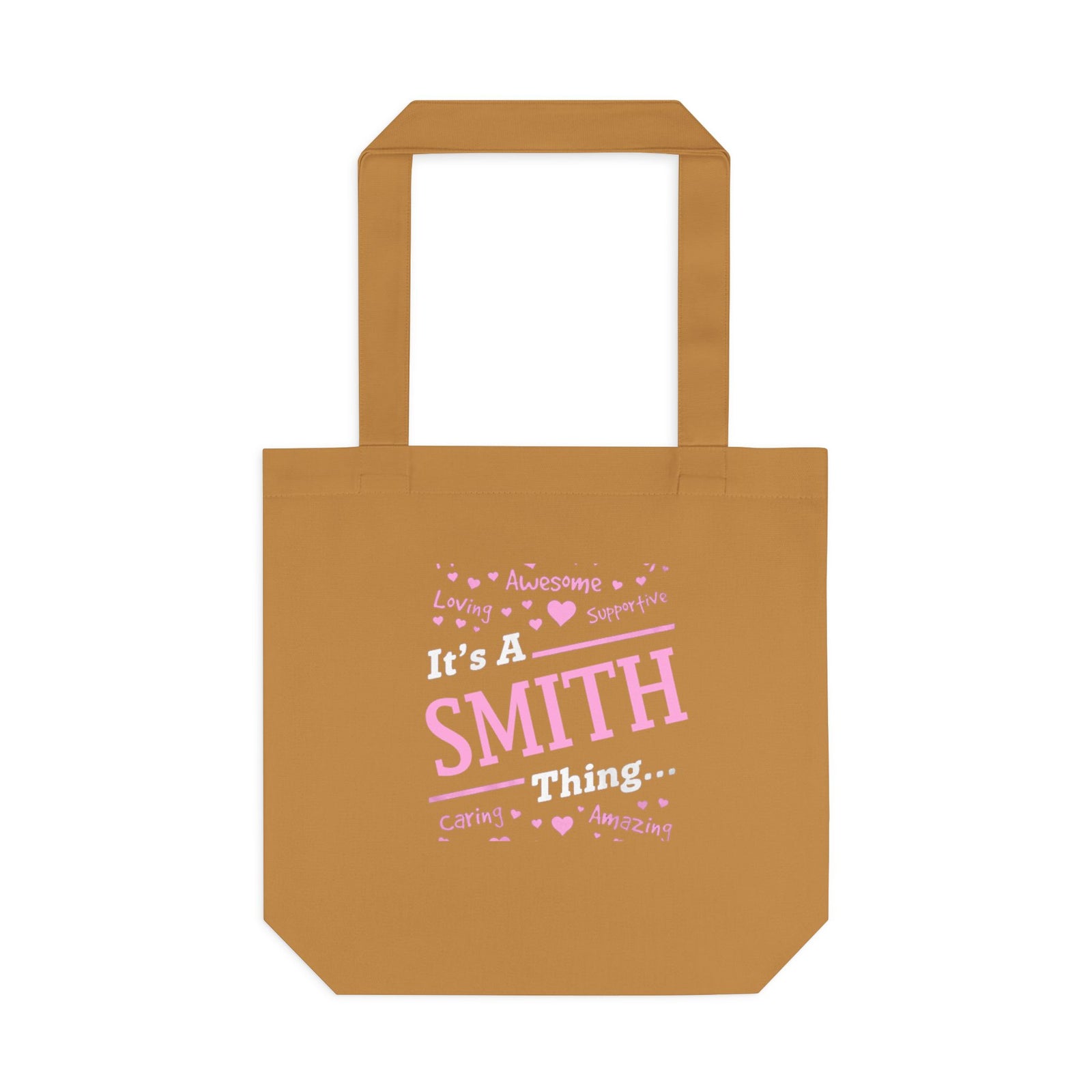 Positive Words Heartburst Design — Cotton Tote Bag