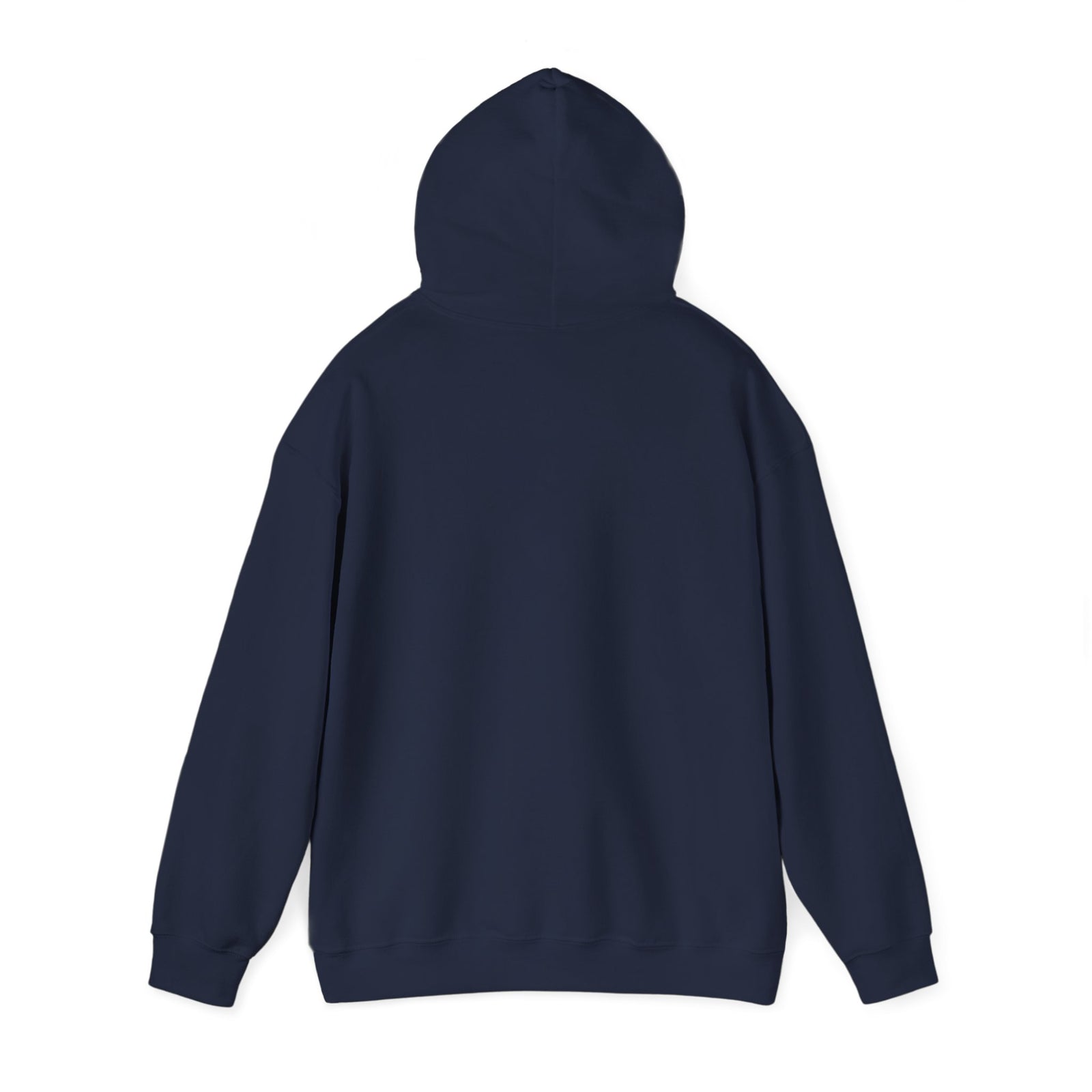 Elegant White Feather Silhouette — Hoodie