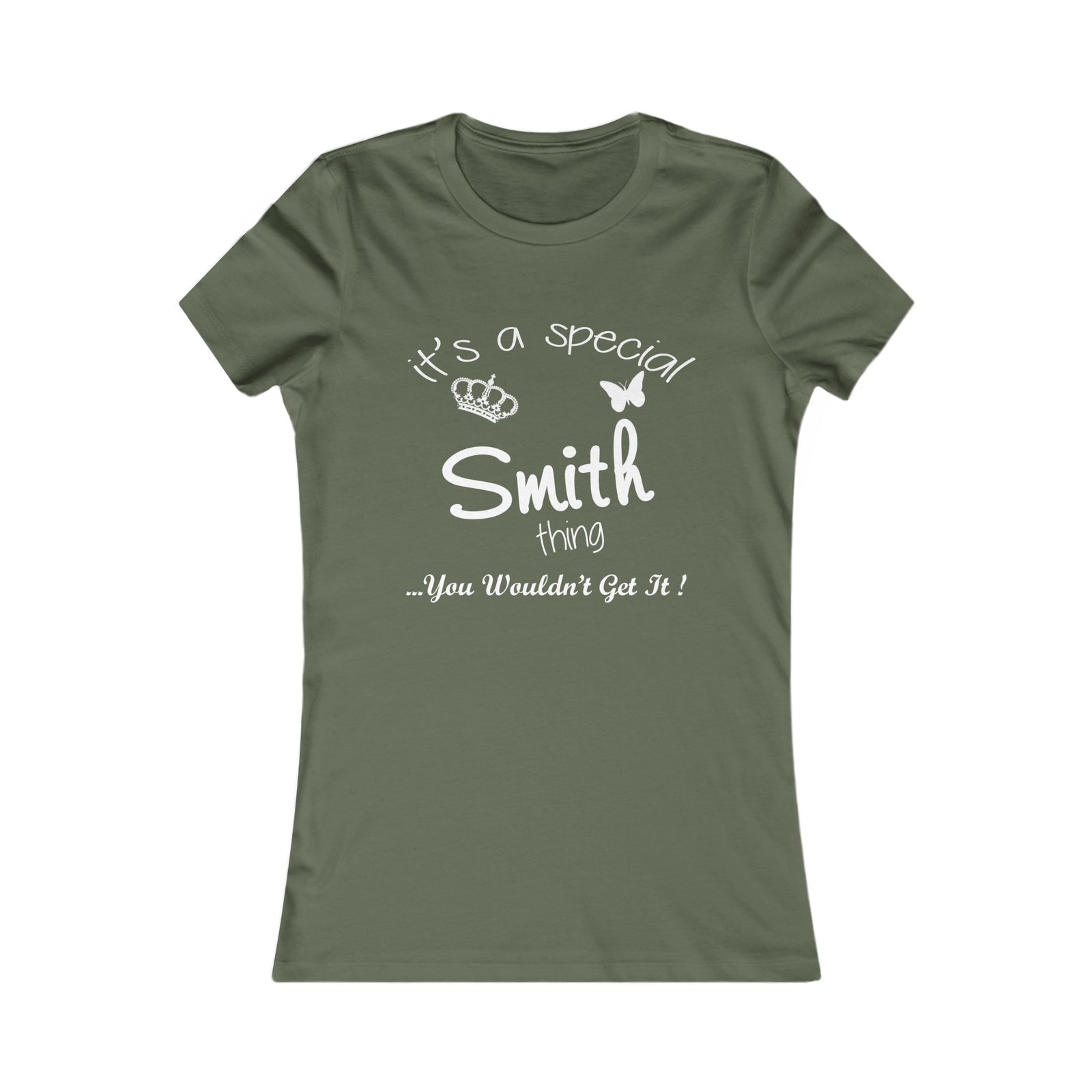 Delicate White Butterfly Silhouette — Women Tee