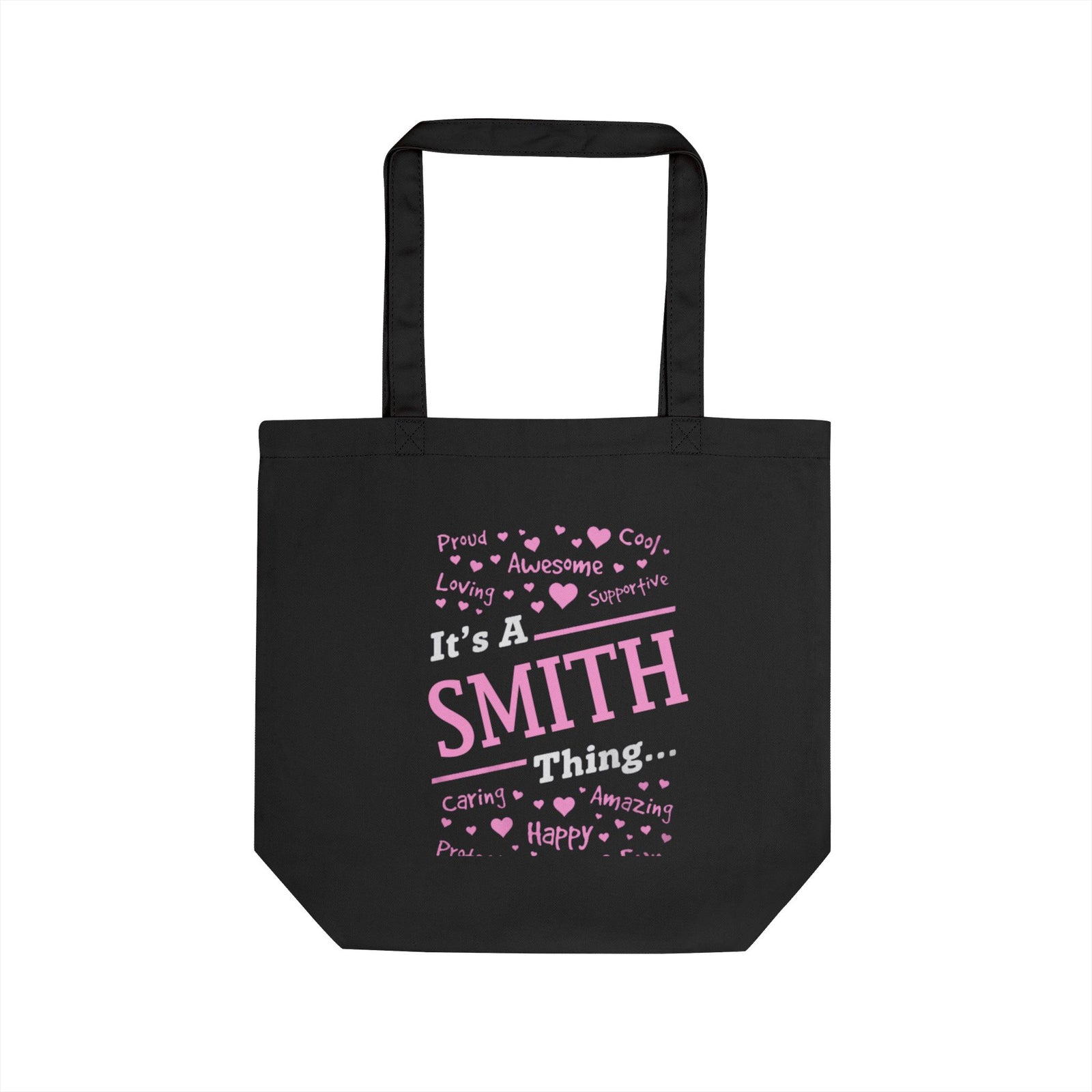 Positive Words Heartburst Design — Eco Tote Bag