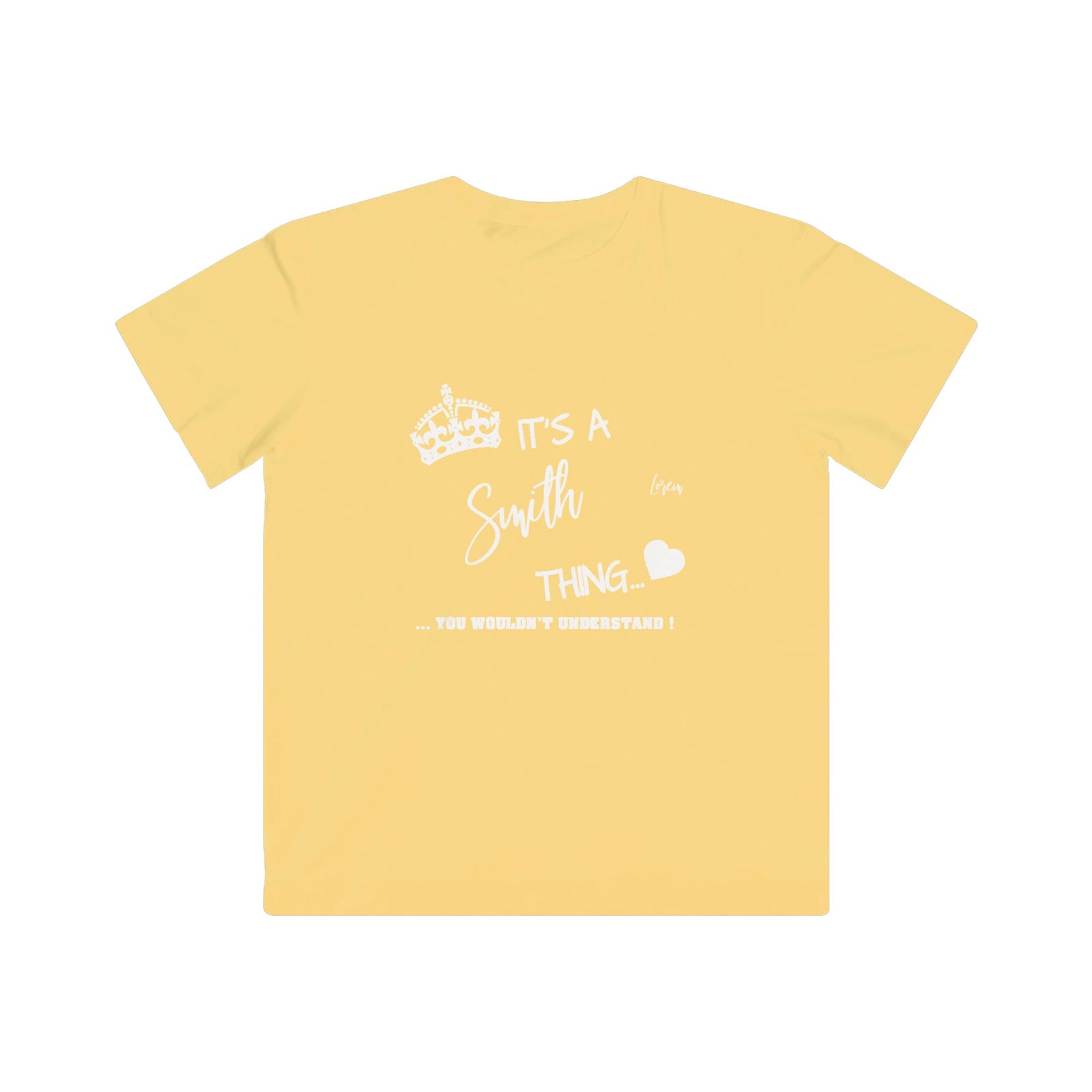 Bold Black Paw Print Heart Design — Kids