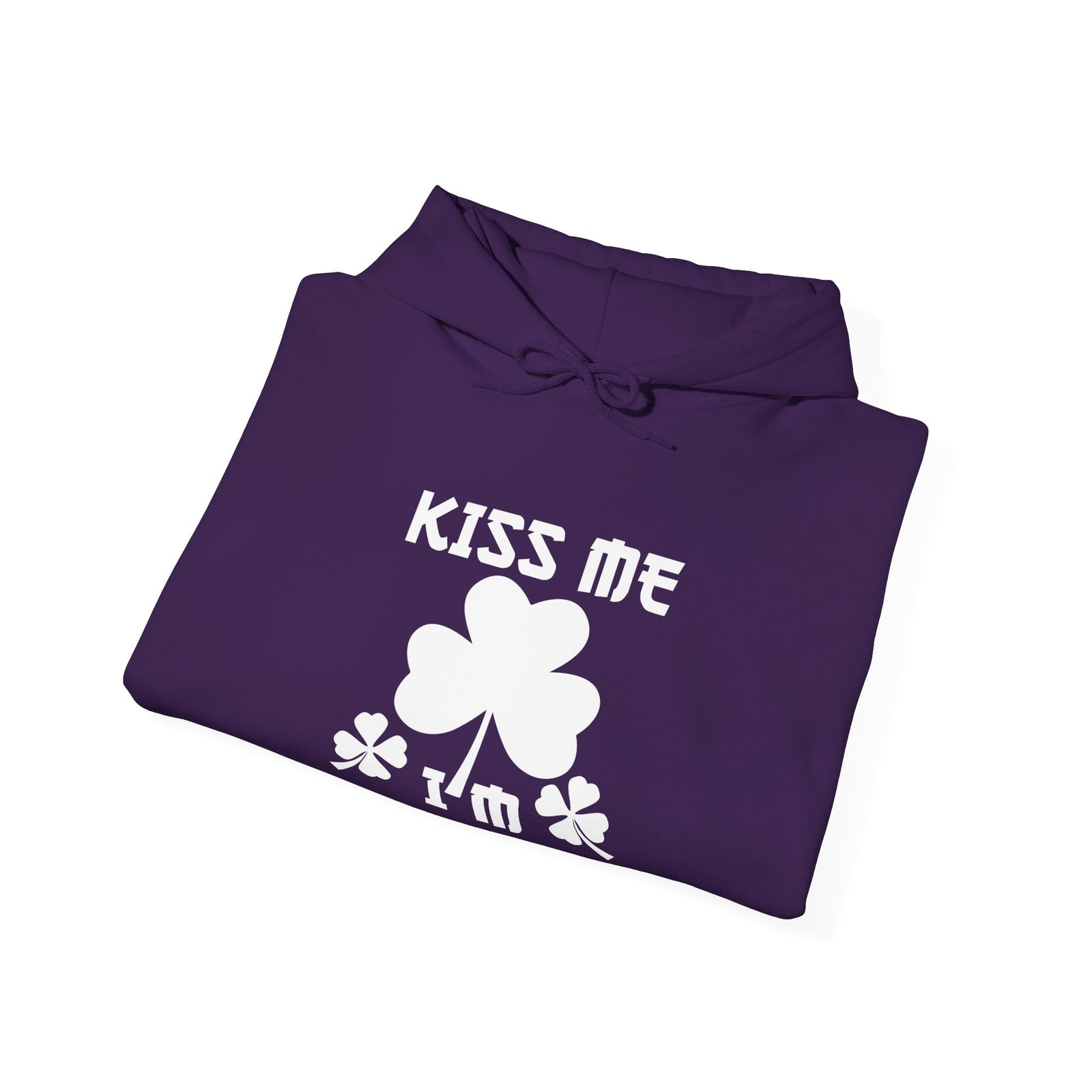 Kiss Me I'm A Smith Shamrock Design — Hoodie