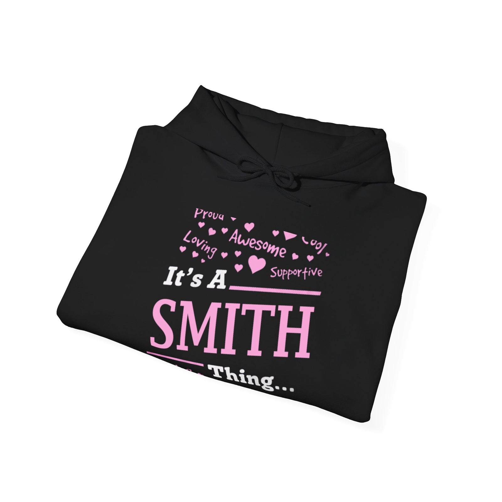 Positive Words Heartburst Design — Hoodie