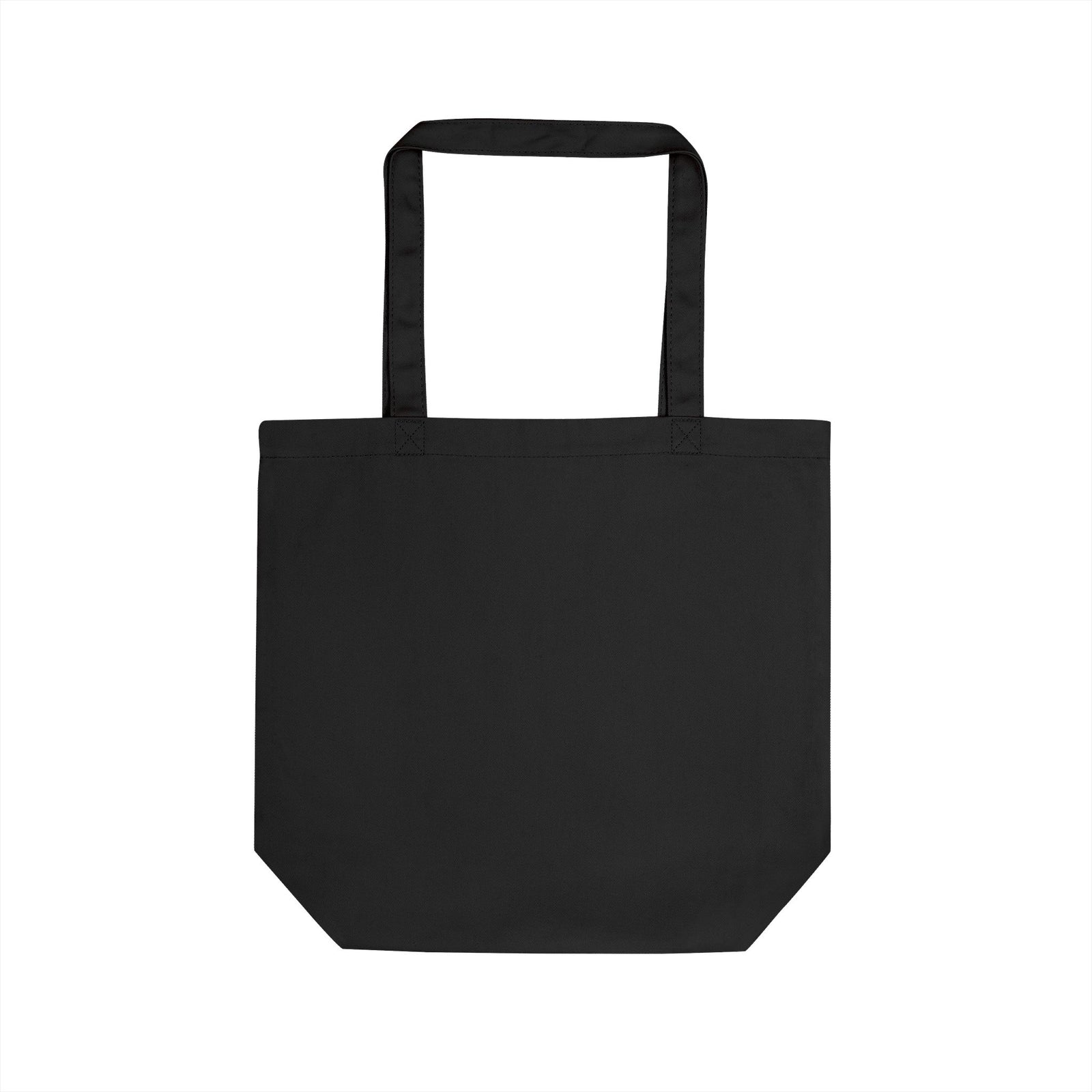 Bold Black Paw Print Heart Design — Eco Tote Bag