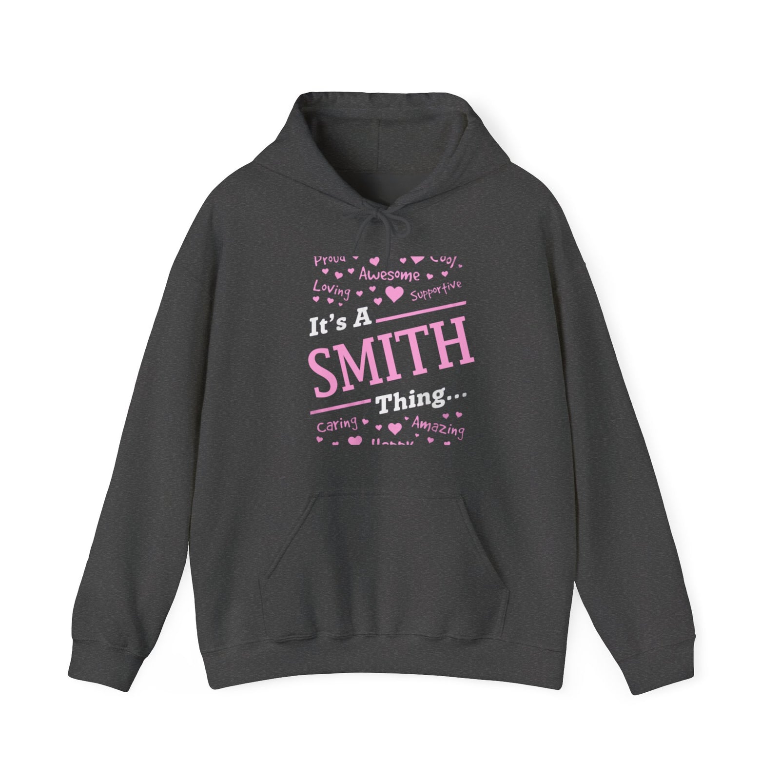 Positive Words Heartburst Design — Hoodie