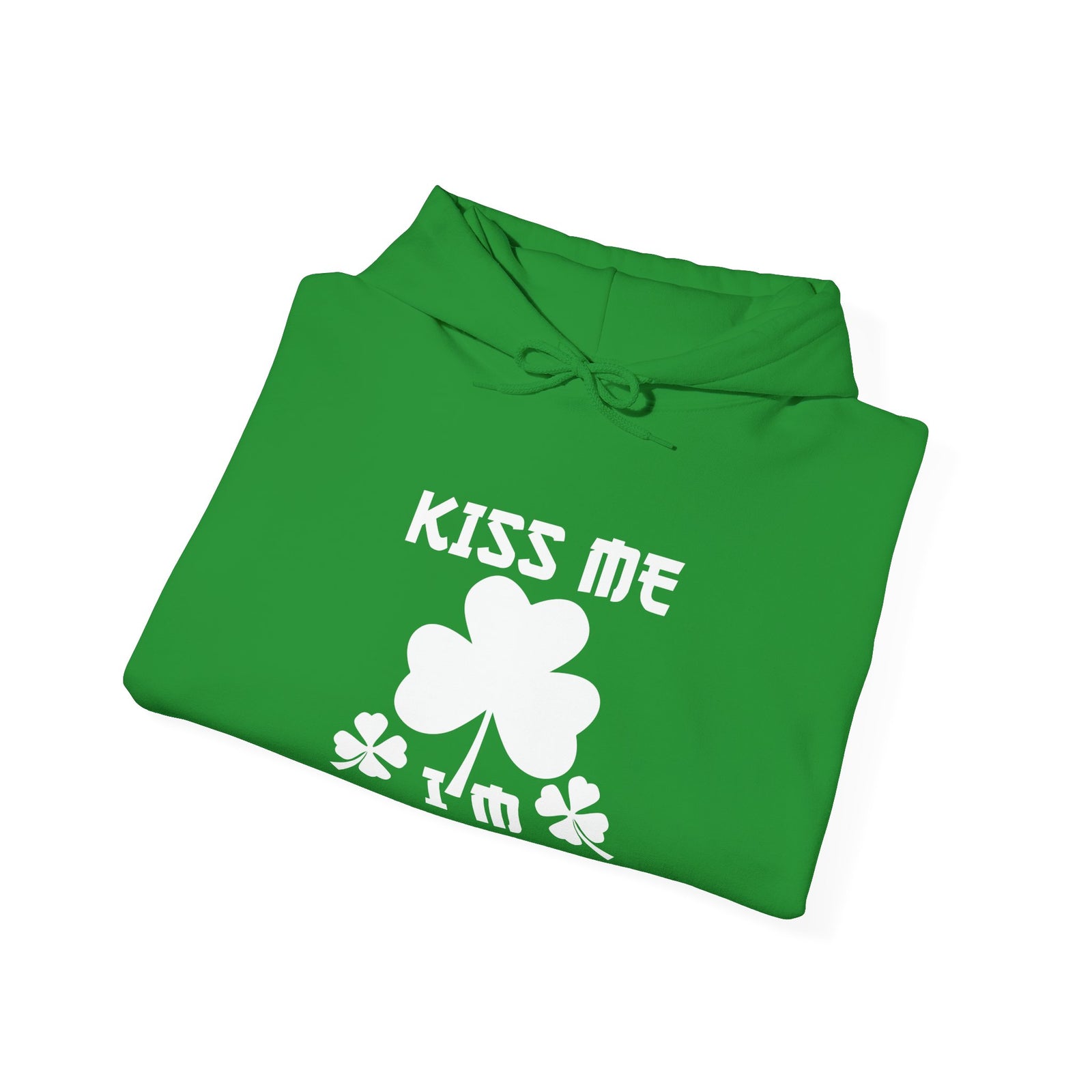 Kiss Me I'm a Smith Shamrock Design — Hoodie