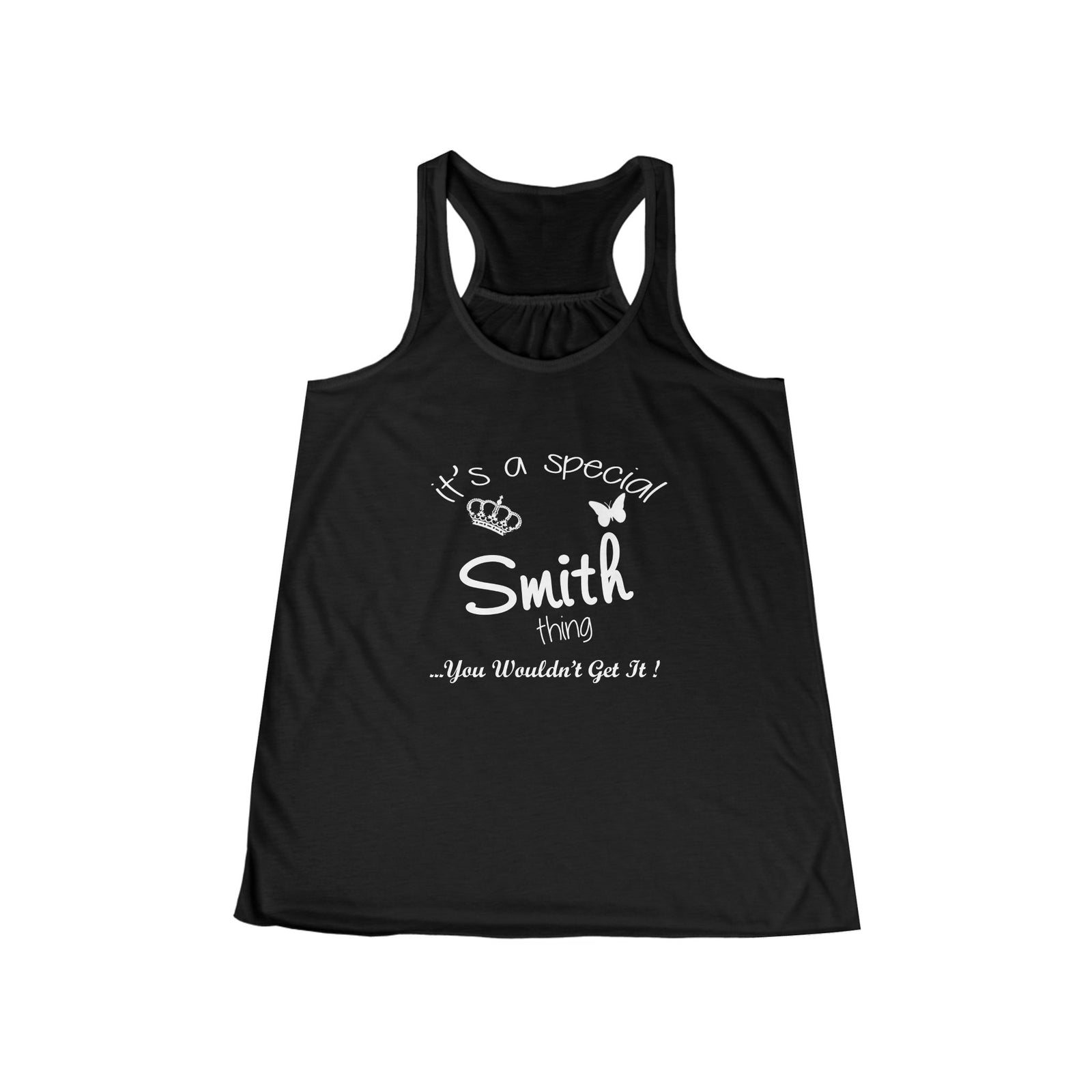 Elegant White Butterfly Silhouette — Tank