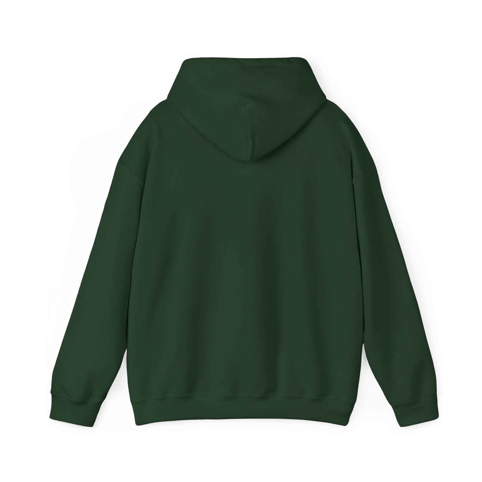 Elegant White Feather Silhouette — Hoodie