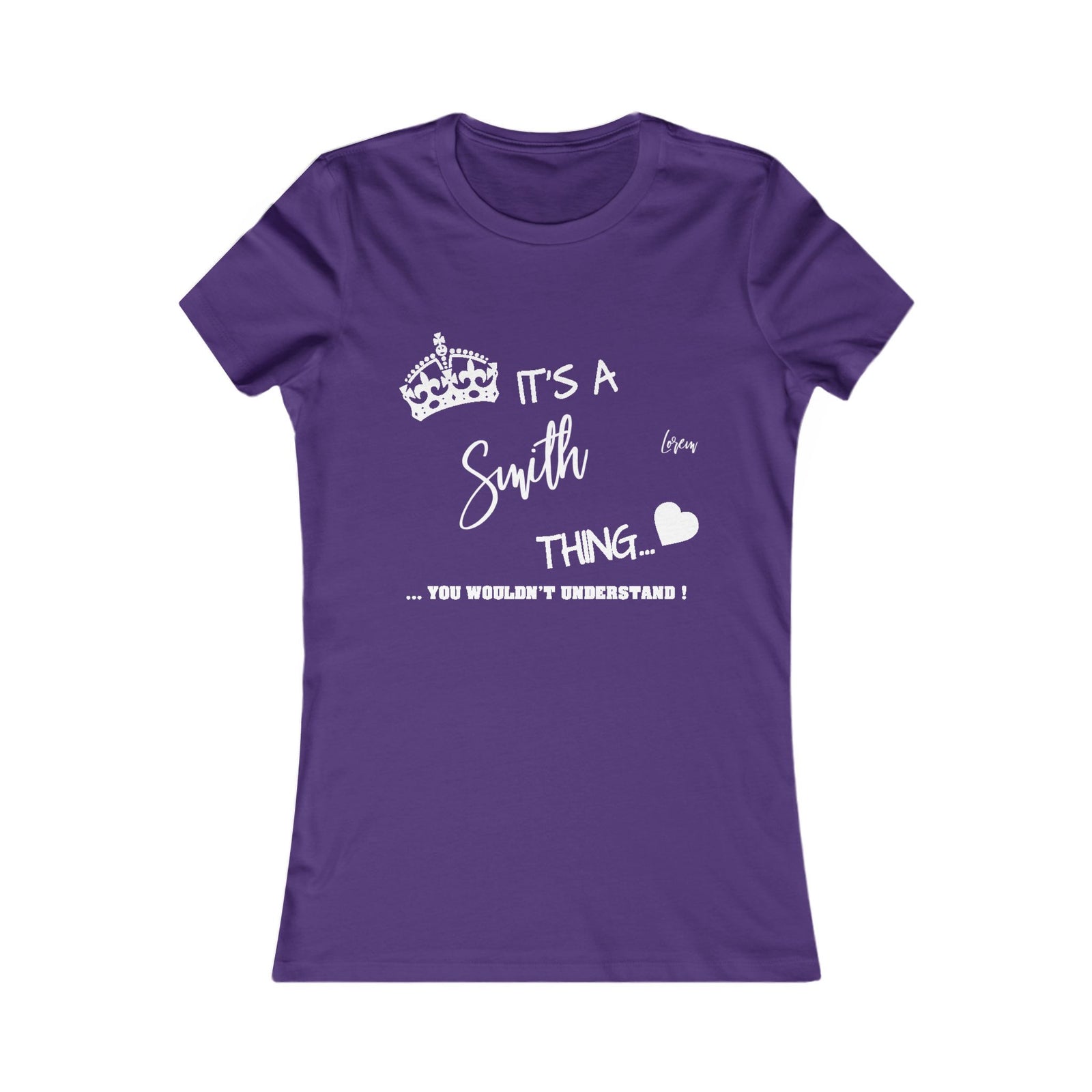 White Floral Line Art with Inspirational Text — Women Tee