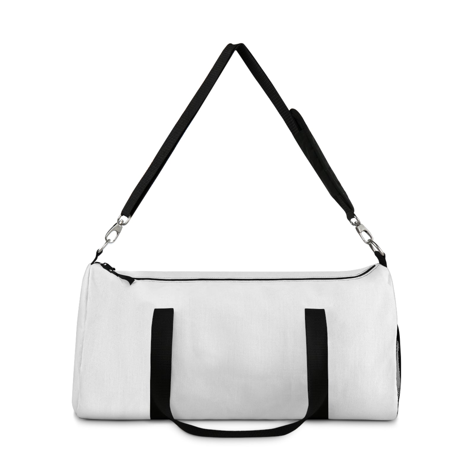 Minimalist Invisible Ink Art — Duffel Bag