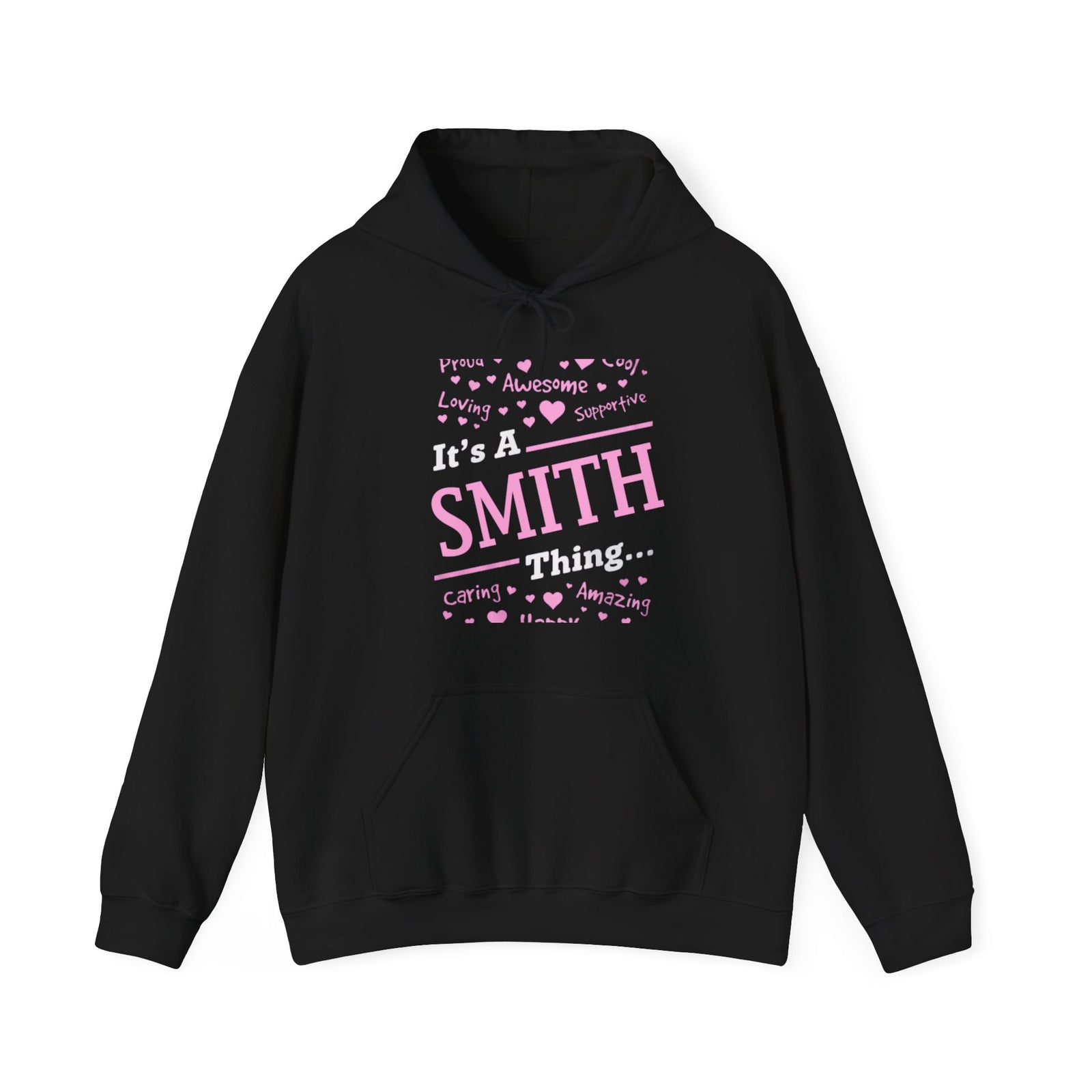 Positive Words Heartburst Design — Hoodie