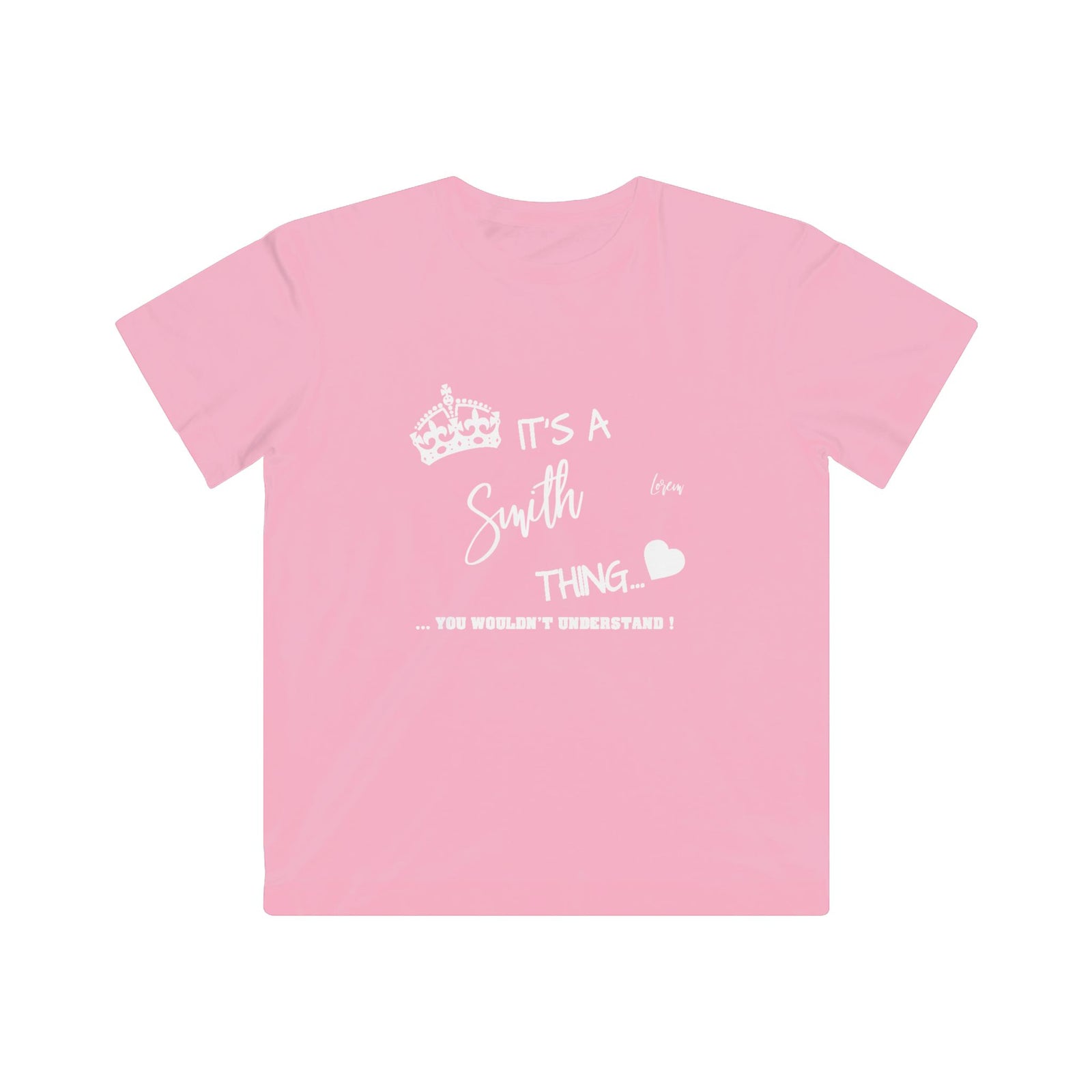 Bold Black Paw Print Heart Design — Kids
