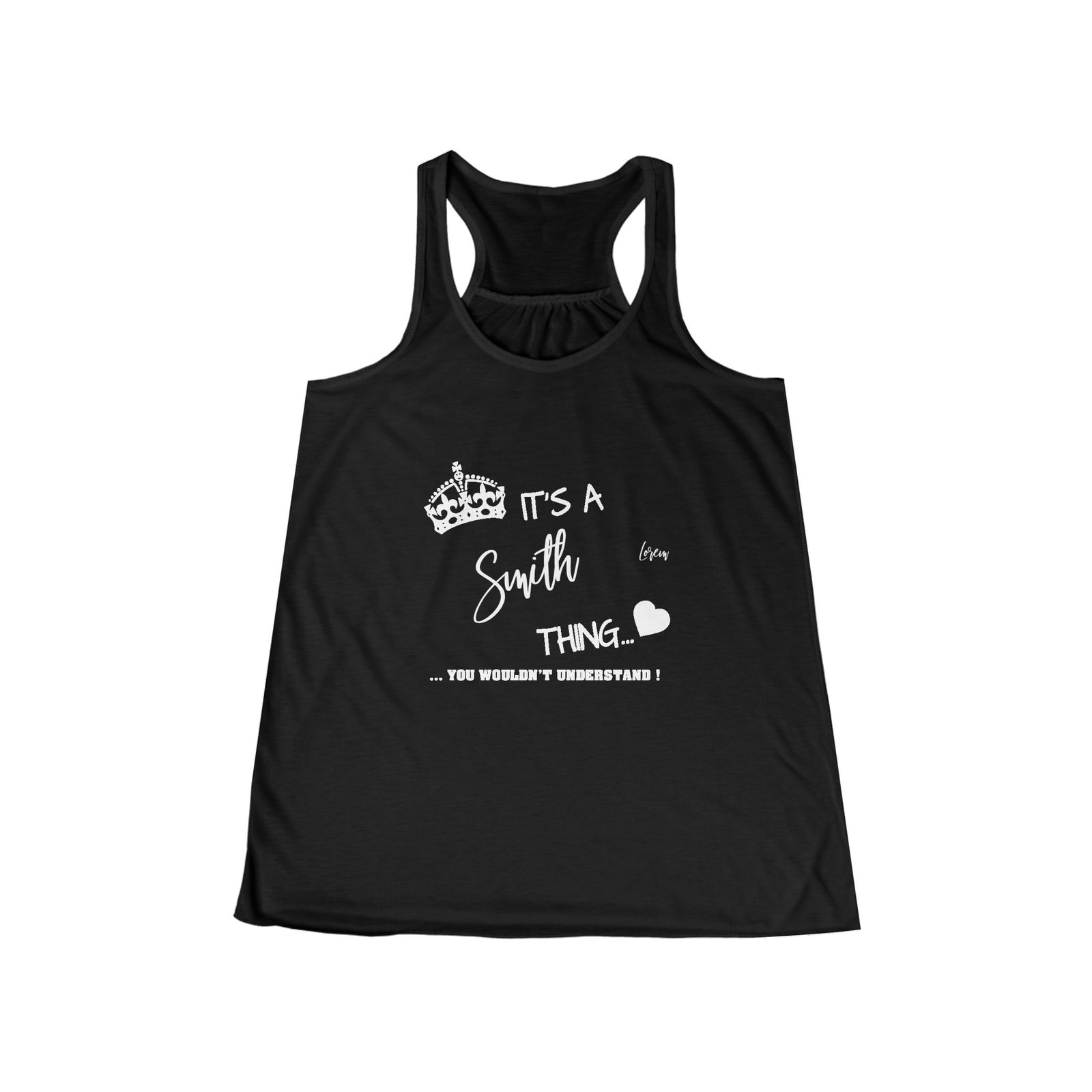 Elegant White Floral Mandala Art — Tank