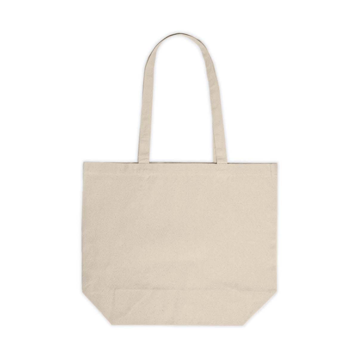 Vintage Sunset With Palm Trees Silhouette — Canvas Shopping Tote