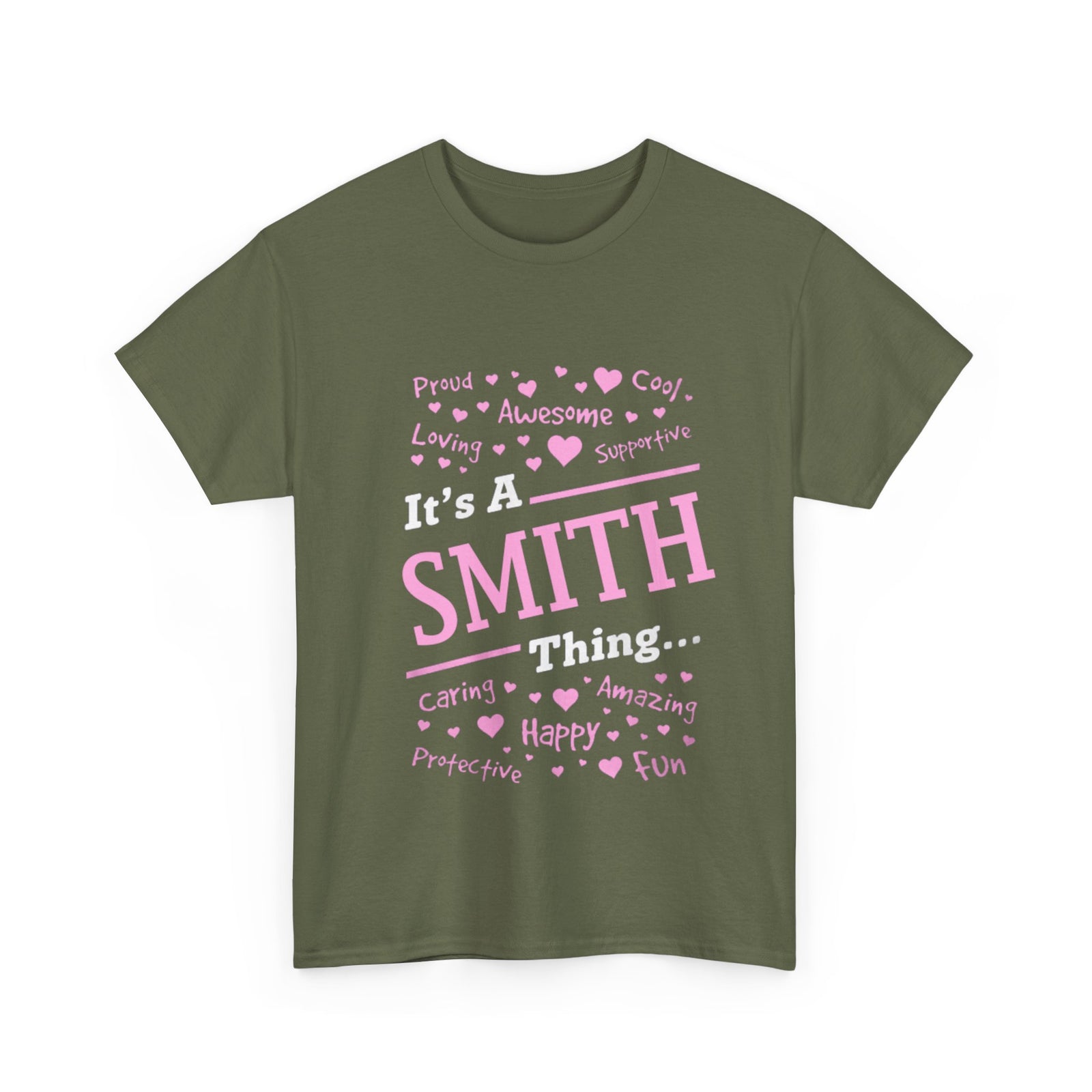 Positive Words Heartburst Design — Unisex Tee
