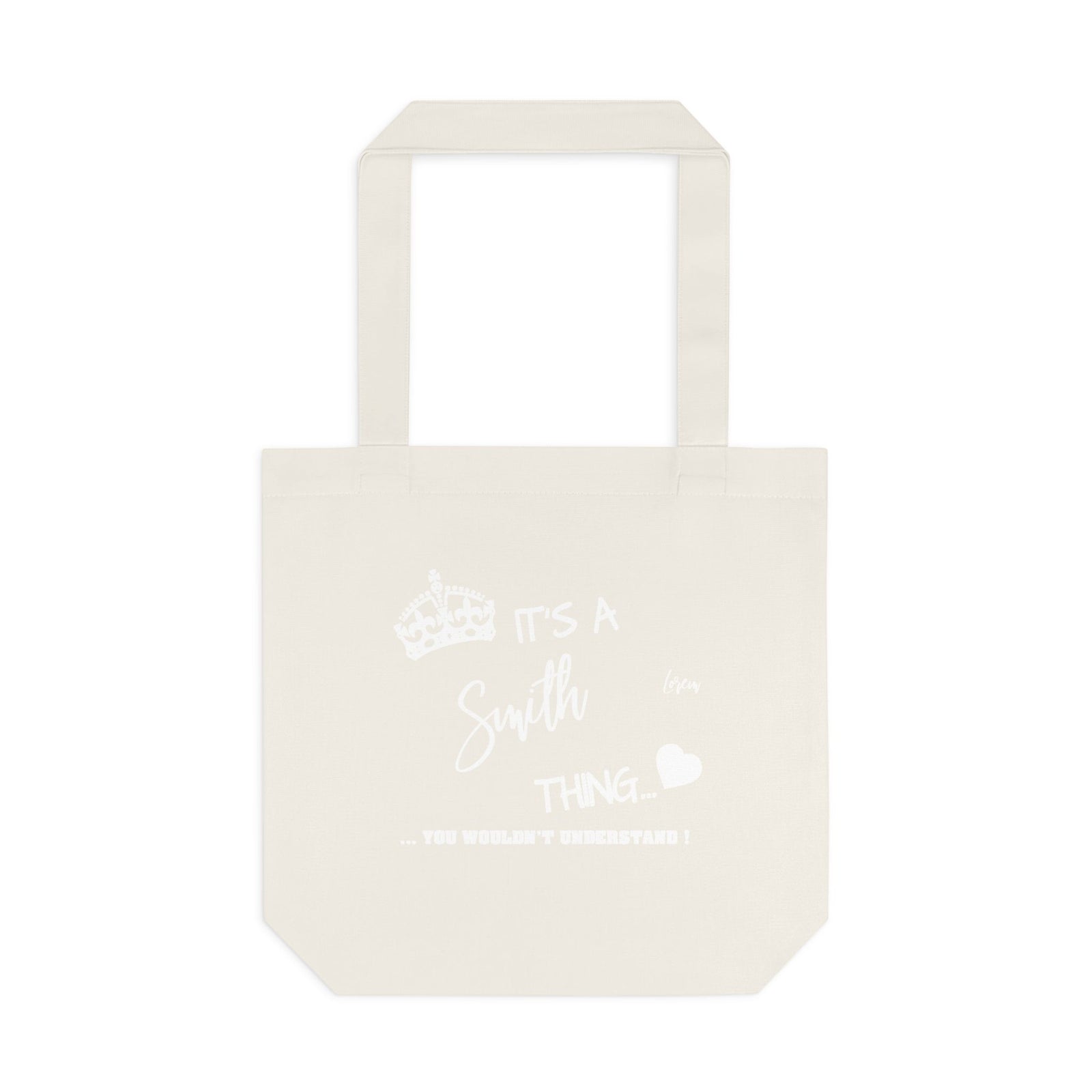Bold Black Paw Print Heart Design — Cotton Tote Bag