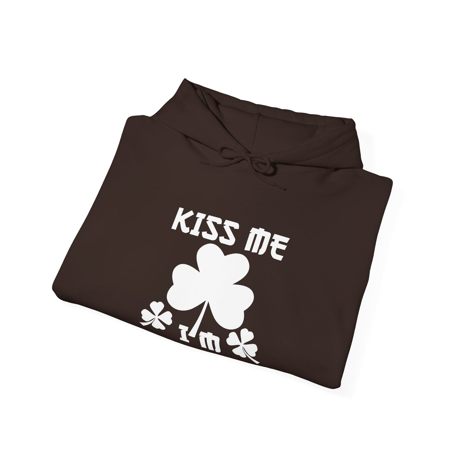 Kiss Me I'm a Smith Shamrock Design — Hoodie