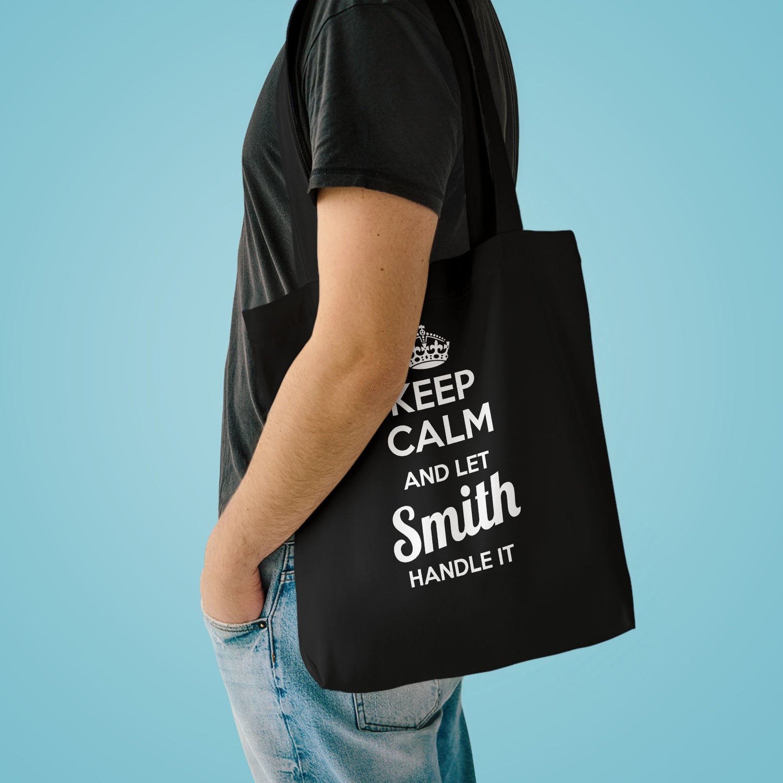Cute Skeleton Chef with 'Baker Till You Die' Text — Cotton Tote Bag