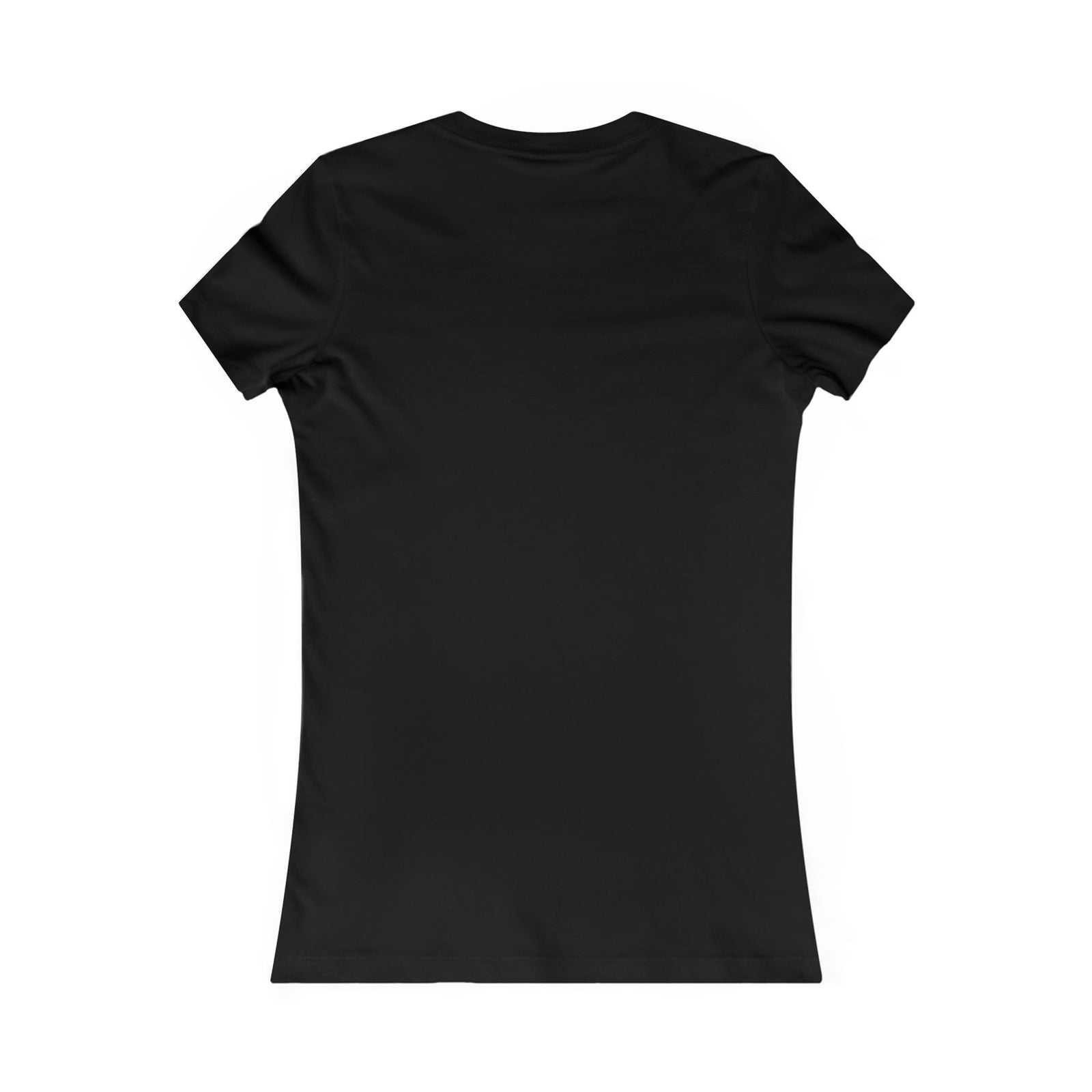 Minimalist White Text Design — Women Tee