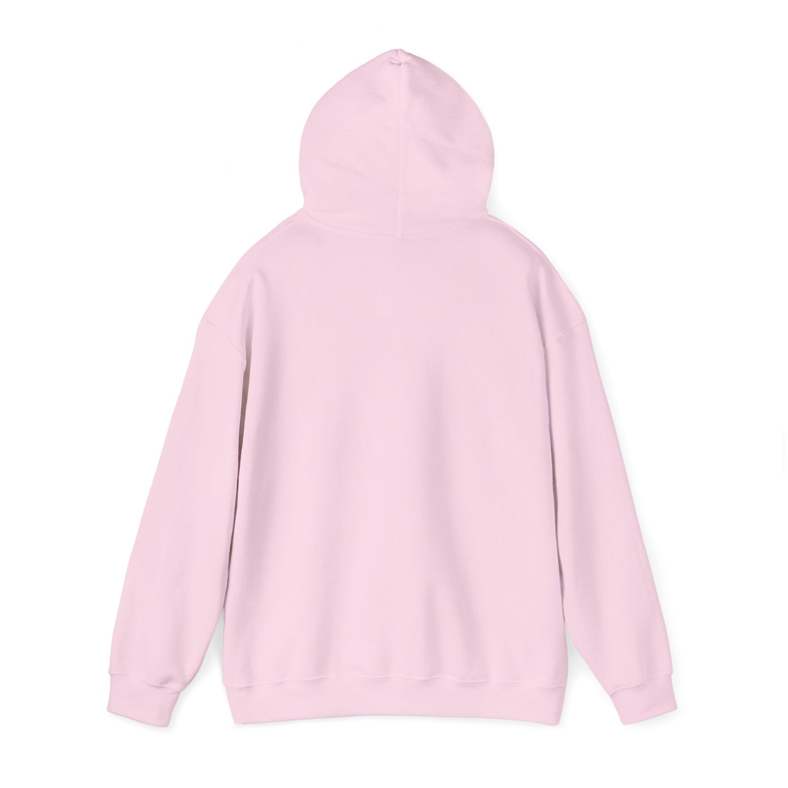 Bold Black Paw Print Heart Design — Hoodie