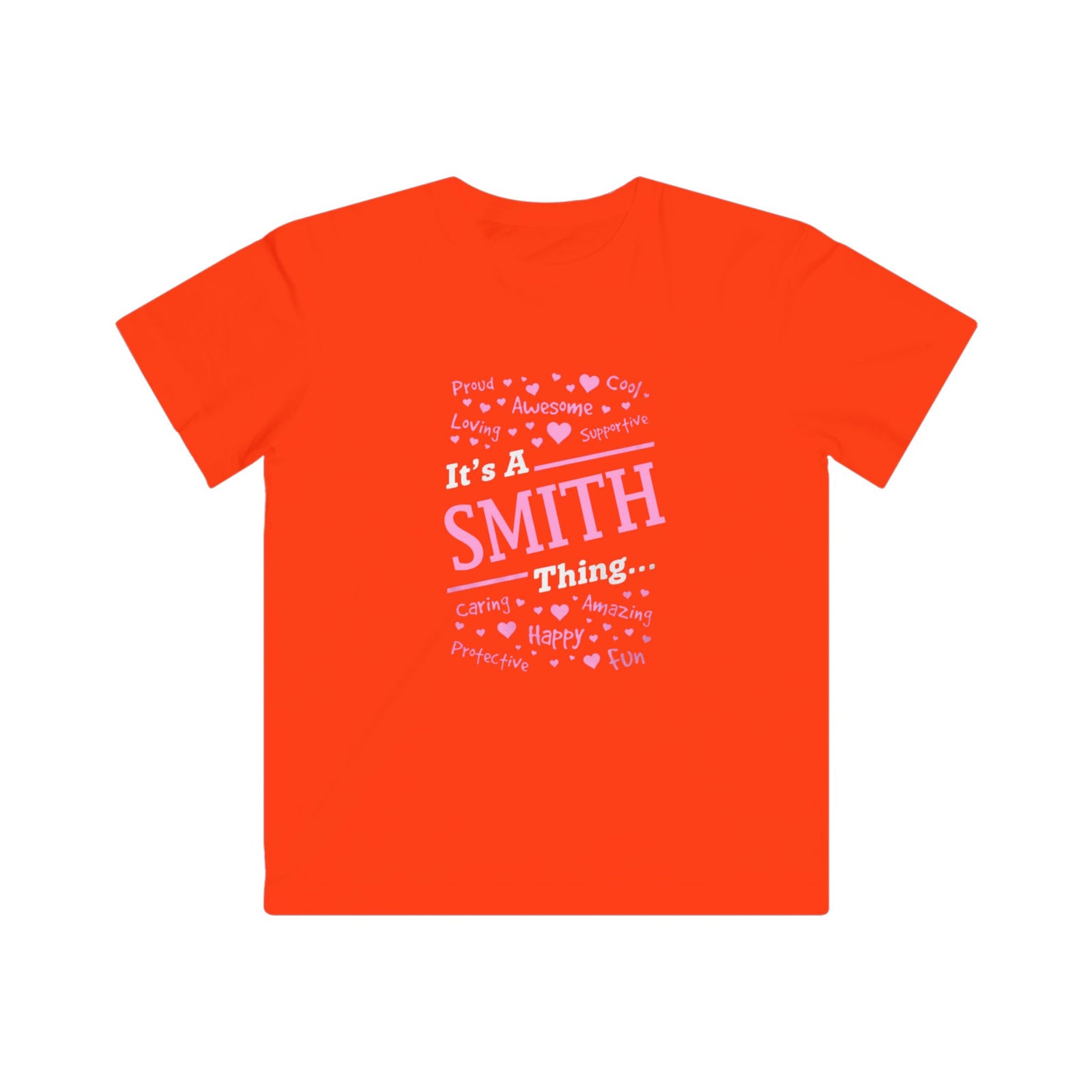 Positive Words Heartburst Design — Kids