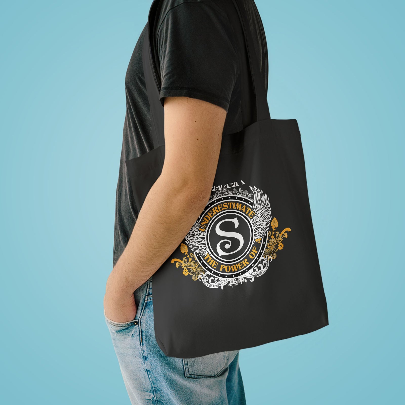Never Underestimate The Power of a Smith — Cotton Tote Bag