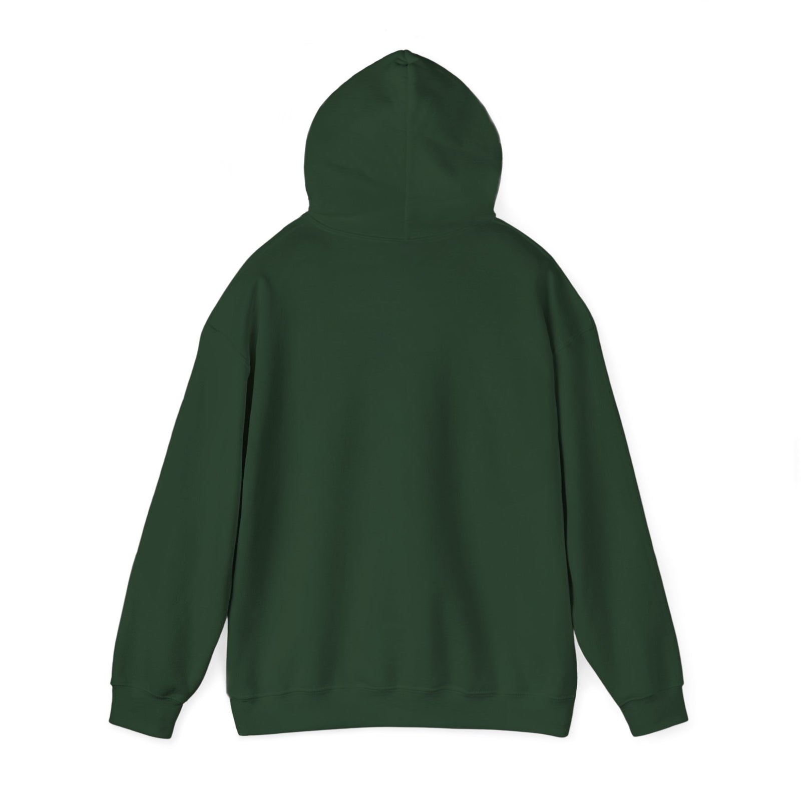 Elegant White Feather Silhouette — Hoodie