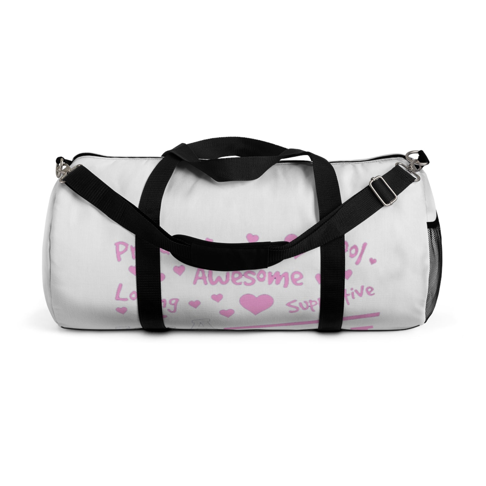 Positive Words Heartburst Design — Duffel Bag