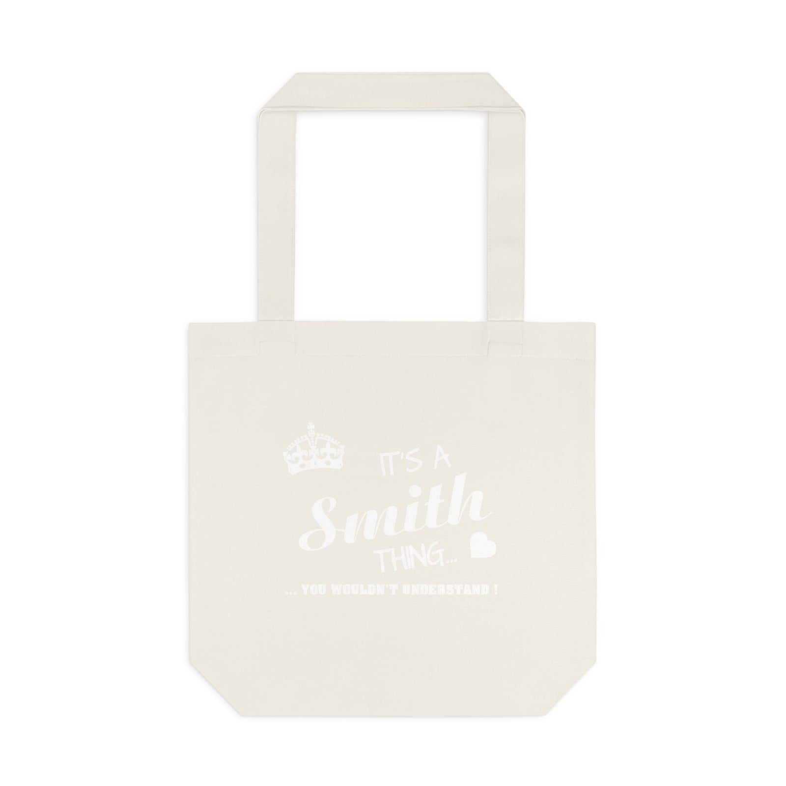 Elegant White Feather Silhouette — Cotton Tote Bag