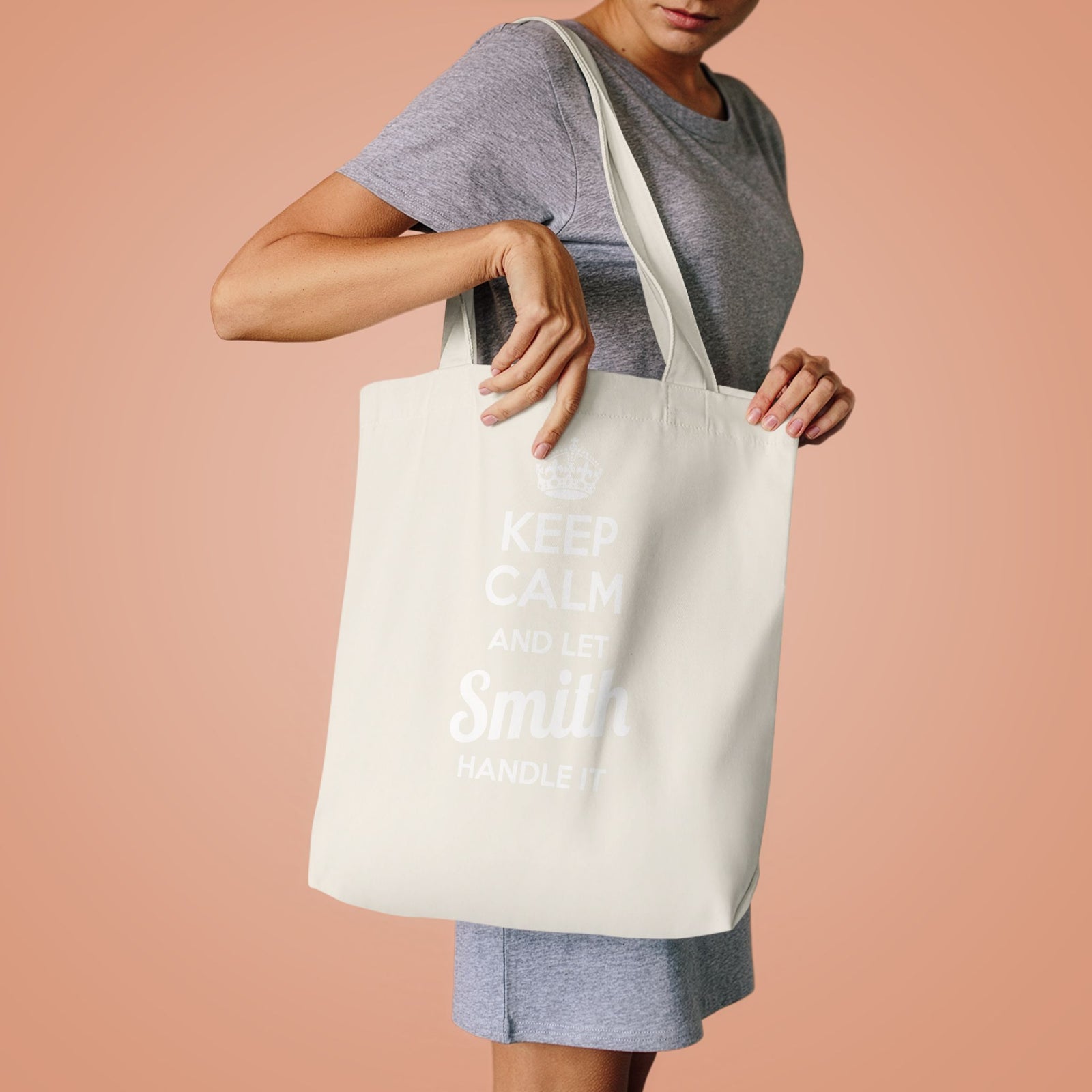 Happy Cartoon Sun with Warm Colors — Cotton Tote Bag